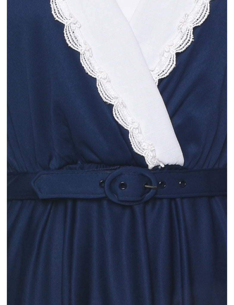 Navy Dress - M