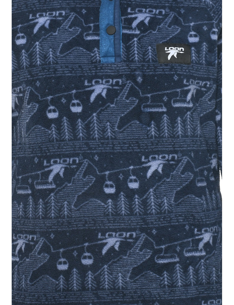 Navy Fleece - XS