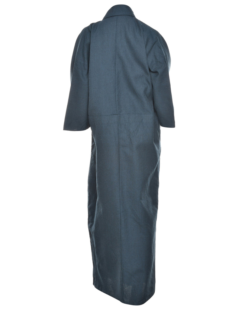 Navy Full Length Kimono - L