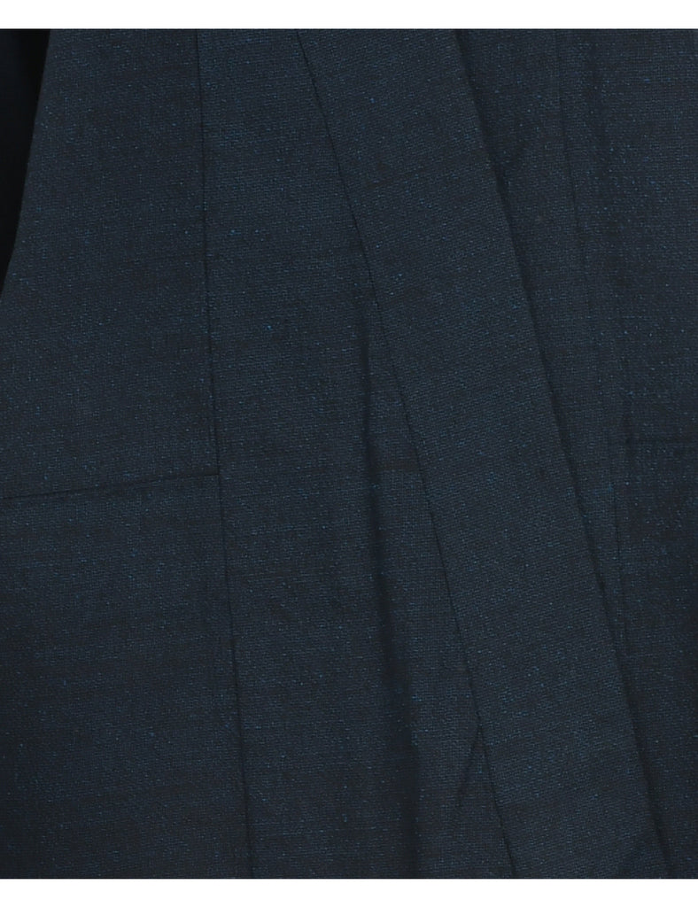 Navy Full Length Kimono - M