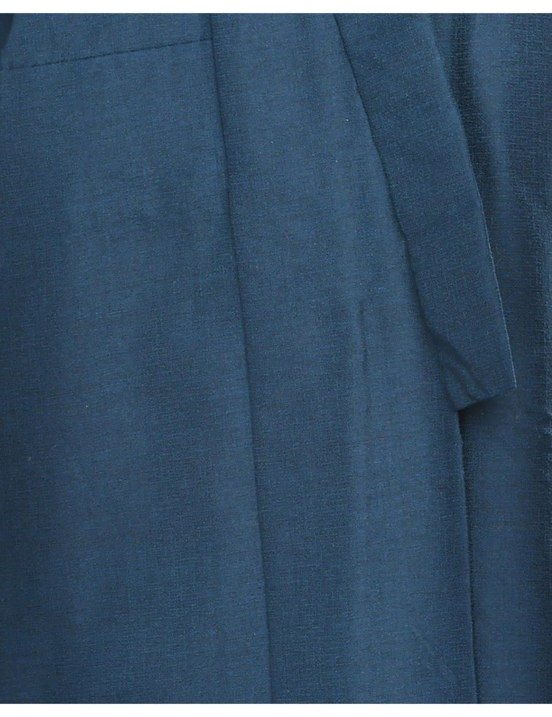 Navy Full Length Kimono - L
