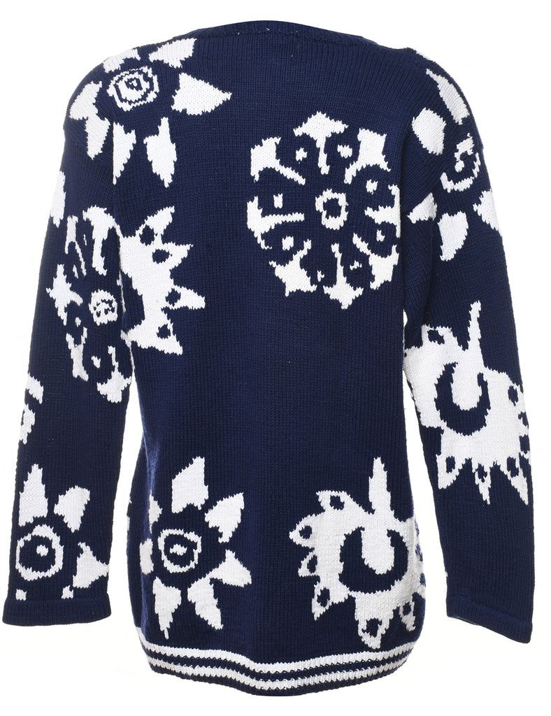 Navy Jumper - S