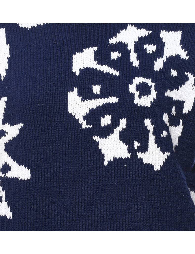 Navy Jumper - S