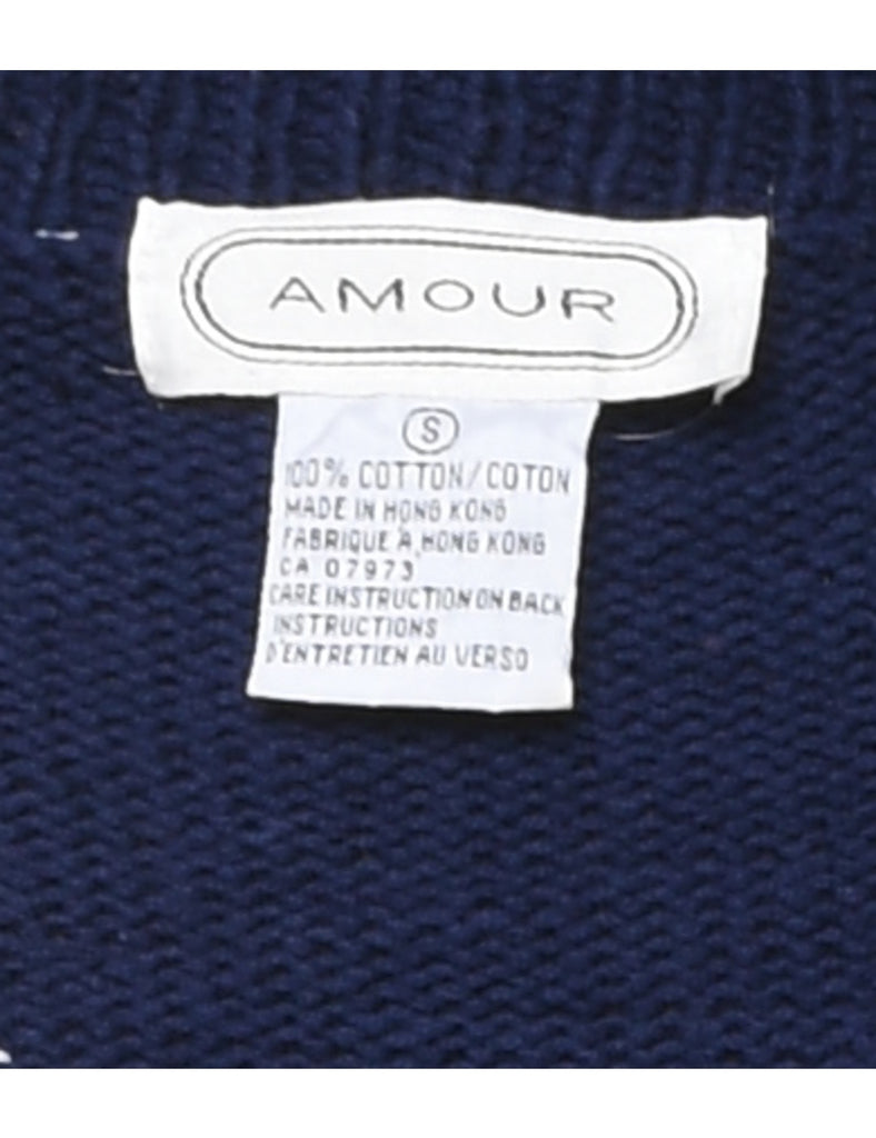 Navy Jumper - S