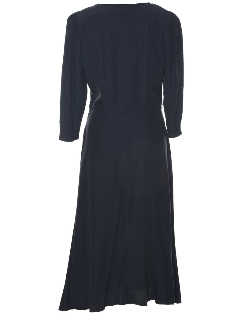 Navy Maxi Dress - XL
