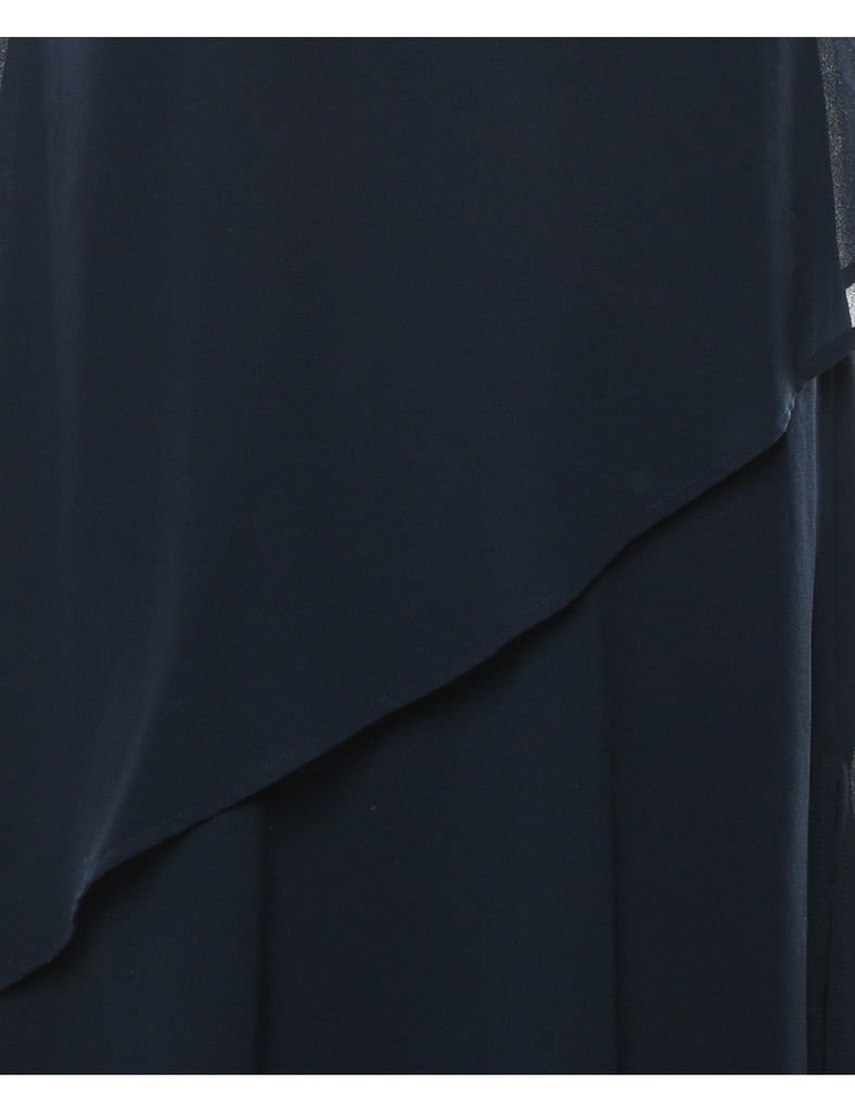 Navy Maxi Dress - M