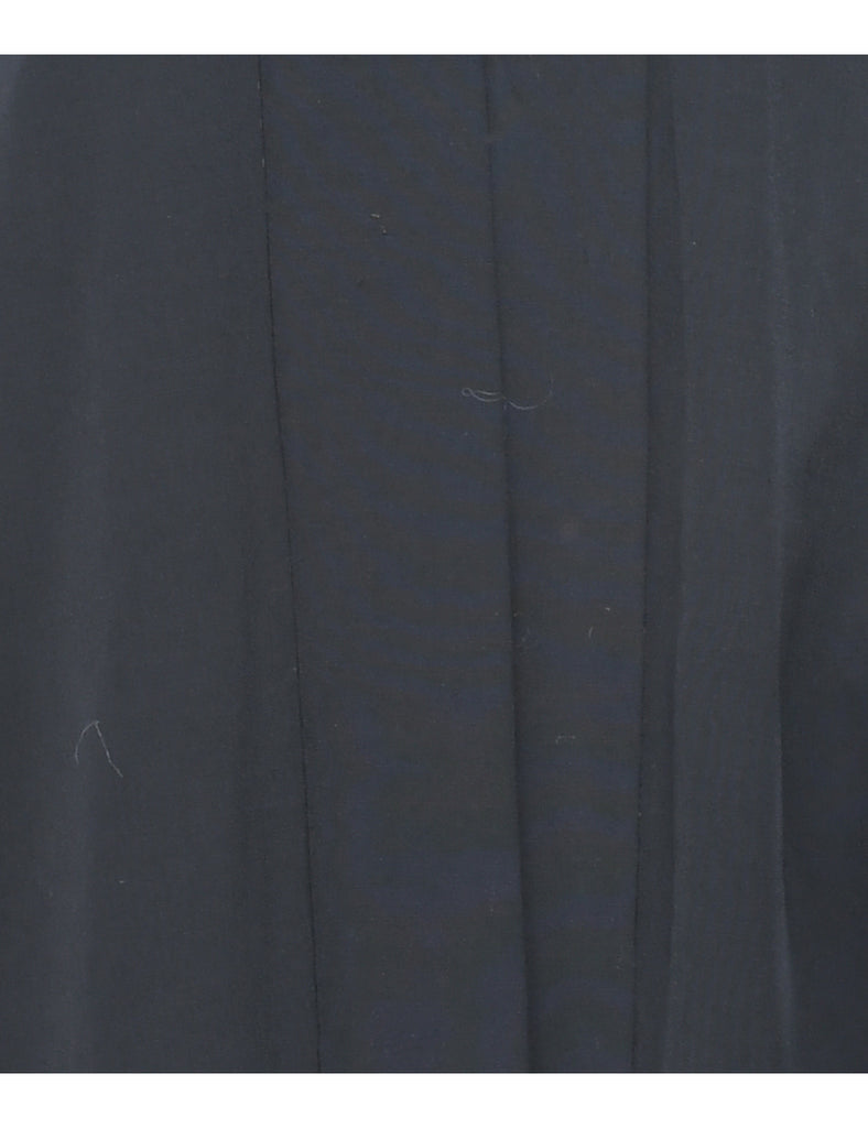 Navy Midi Length Kimono - L