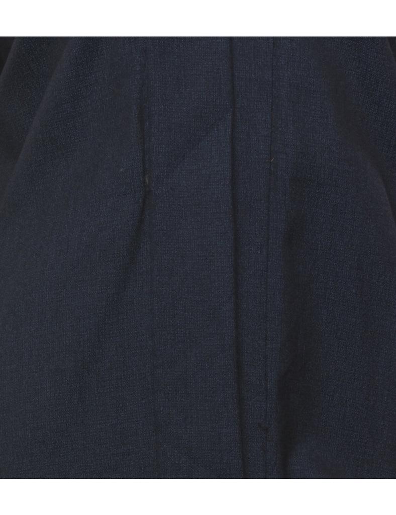 Navy Midi Length Kimono - L