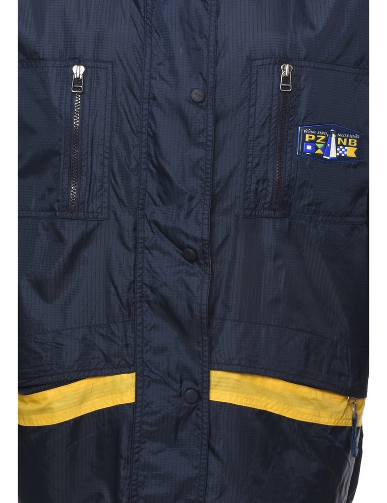 Navy Nylon Jacket - M