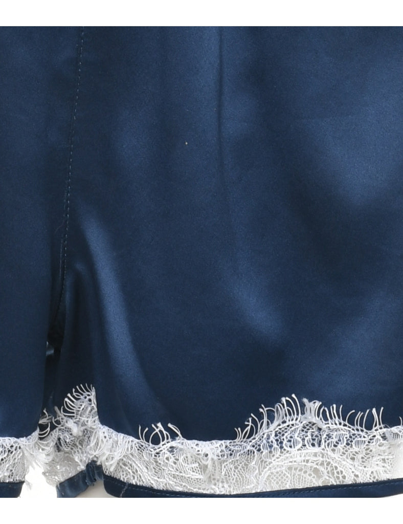 Navy Tap Pants - W30 L3