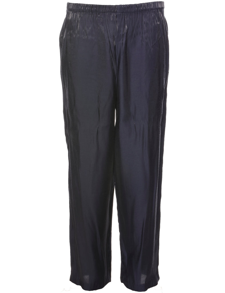 Navy Trousers - W26 L28