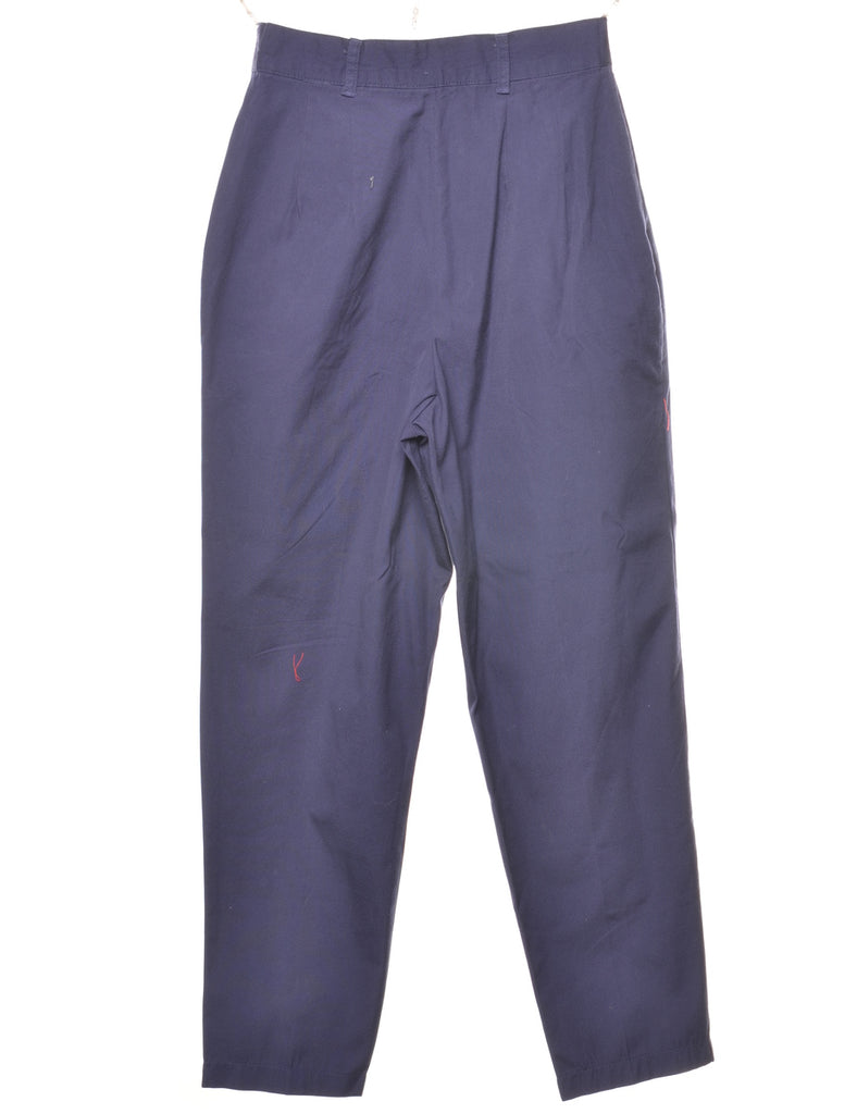 Navy Trousers - W25 L26
