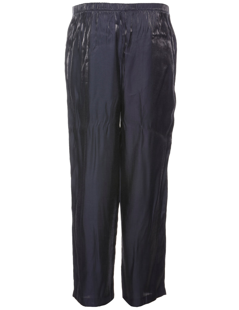 Navy Trousers - W26 L28