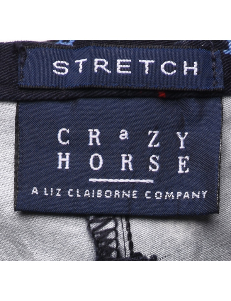 Navy Trousers - W34 L31