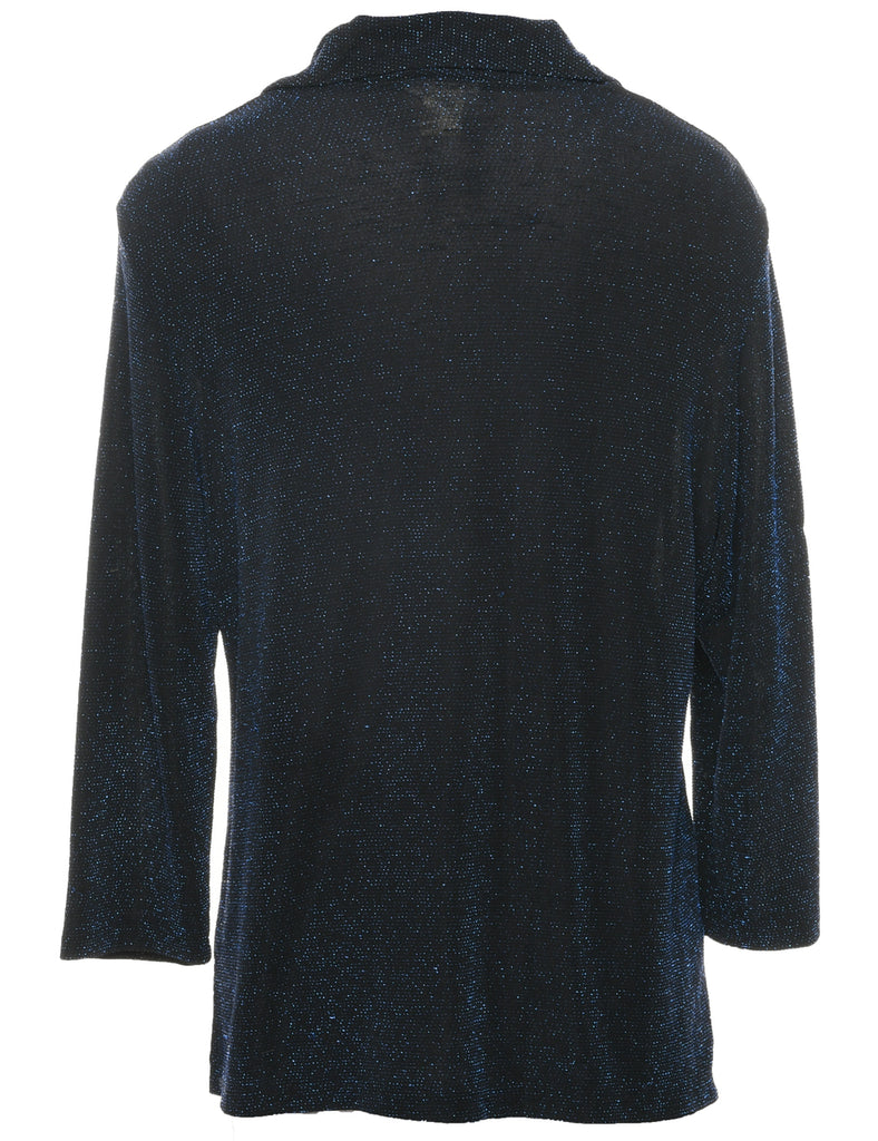 Nicola Lurex Evening Blouse - L