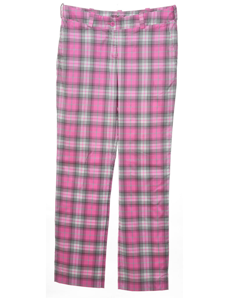 Nike Checked Trousers - W32 L32