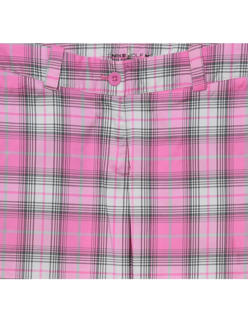 Nike Checked Trousers - W32 L32