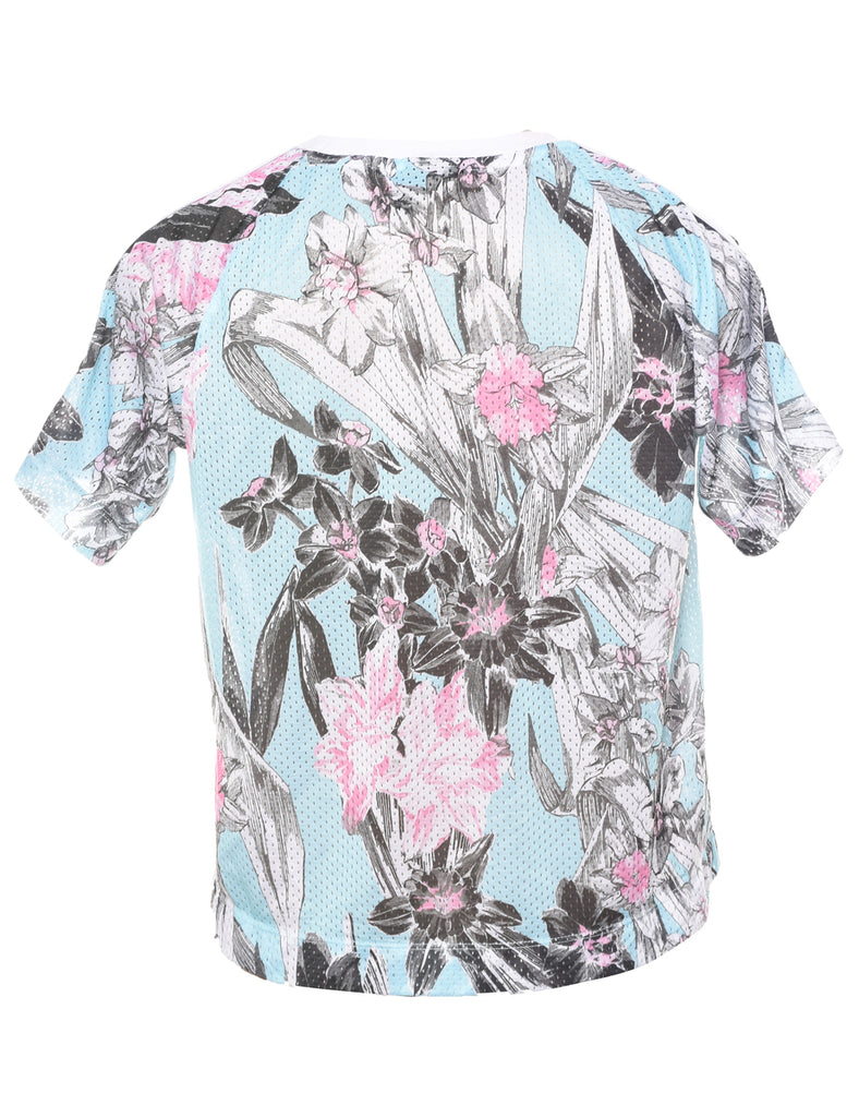 Nike Floral Top - S
