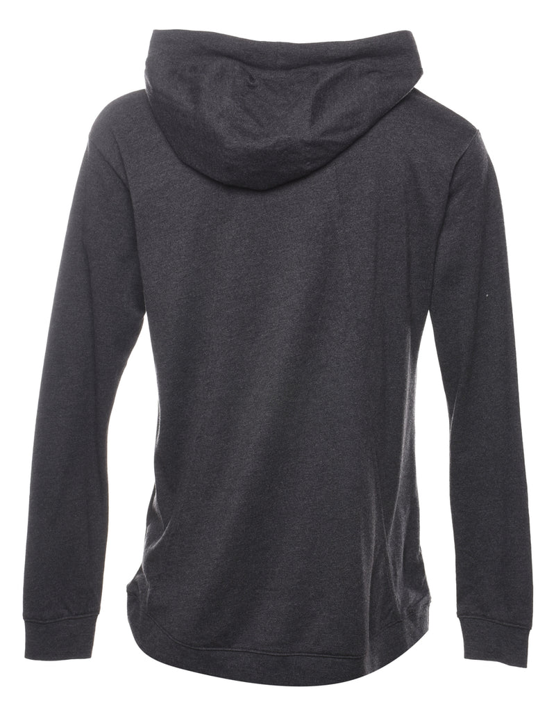 Nike Hooded Dark Grey Sweatshirt - XS