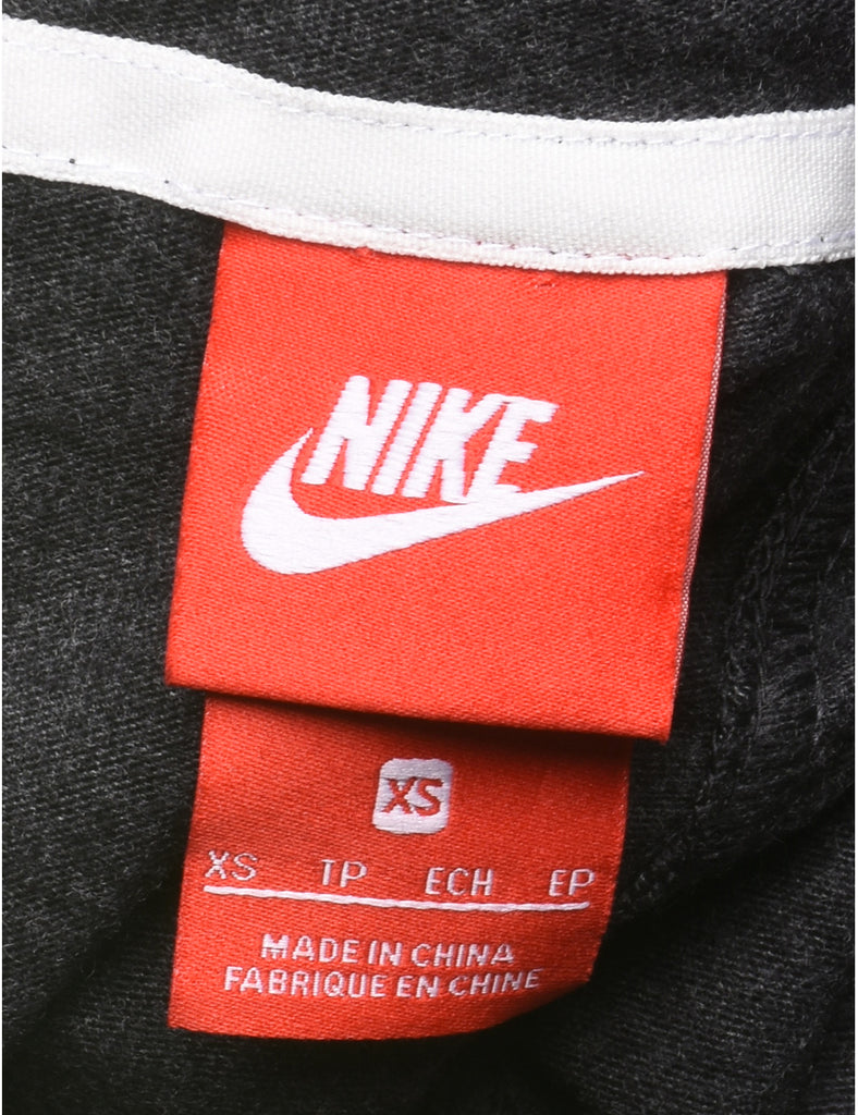Nike Hooded Dark Grey Sweatshirt - XS