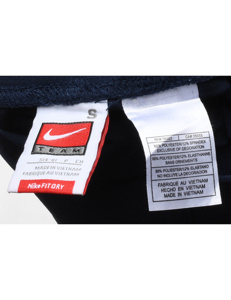 Nike Navy Sports Shorts - W28 L3