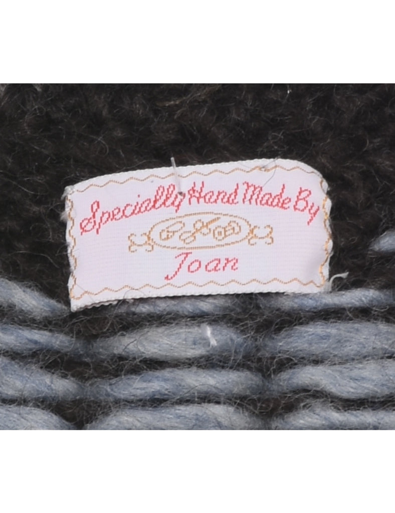 Nordic Dark Brown Jumper - M
