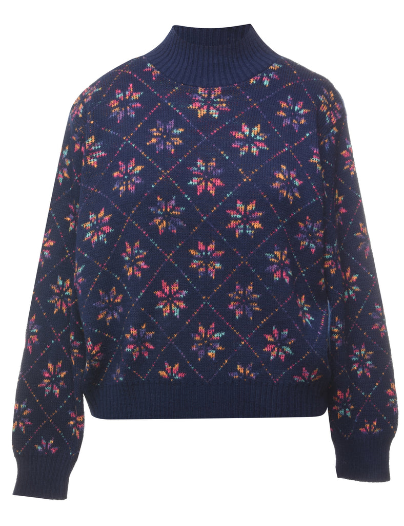 Nordic Knit Jumper - M