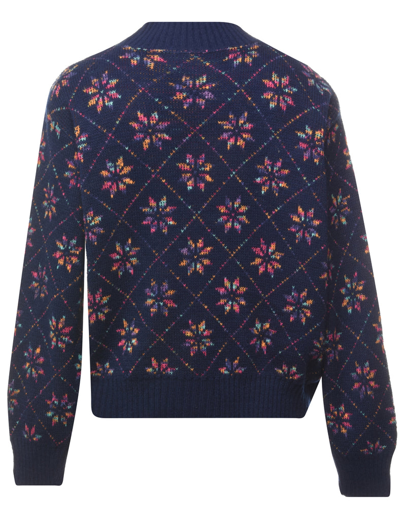 Nordic Knit Jumper - M