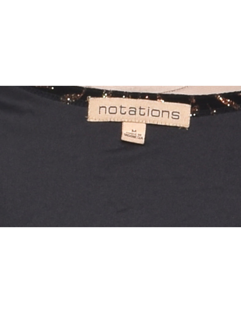 Notations Party Top - M