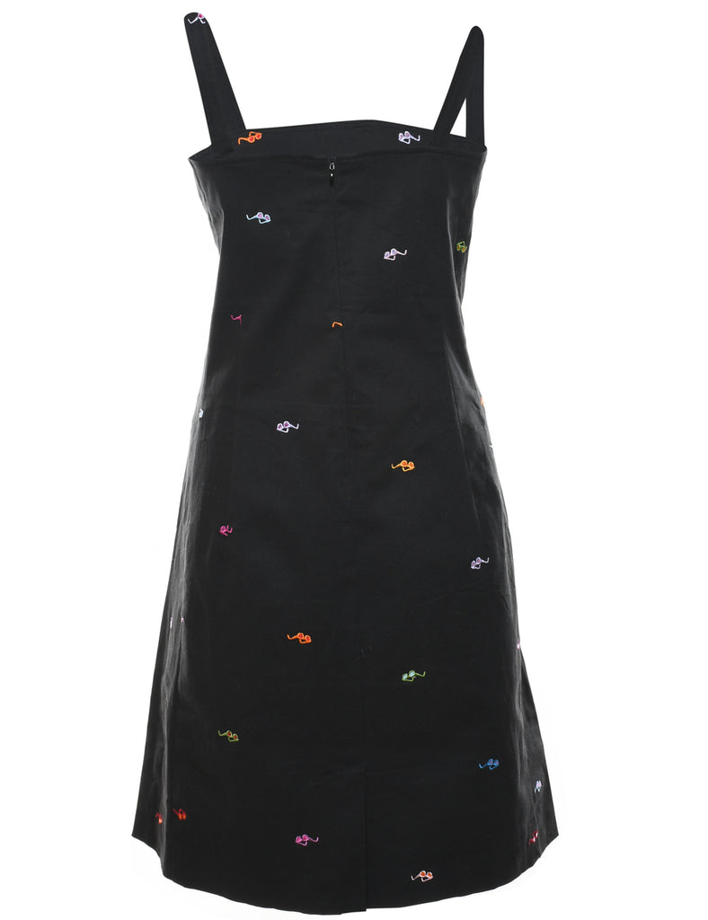 Novelty Print Dress - M