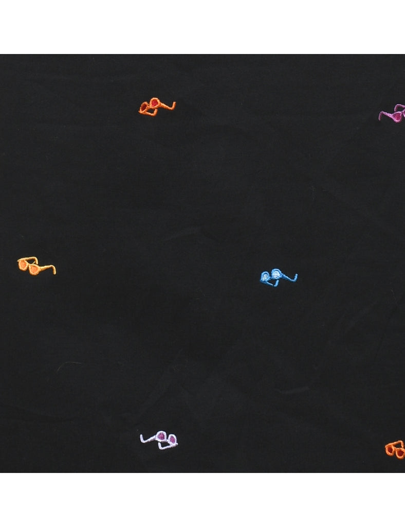 Novelty Print Dress - M