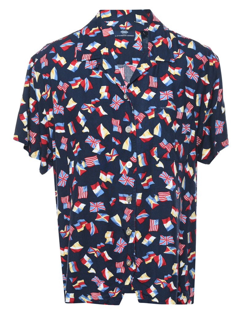 Novelty Print  Shirt - L