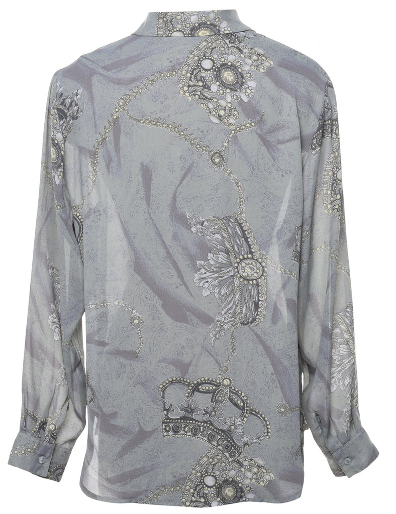 Novelty Print  Shirt - L