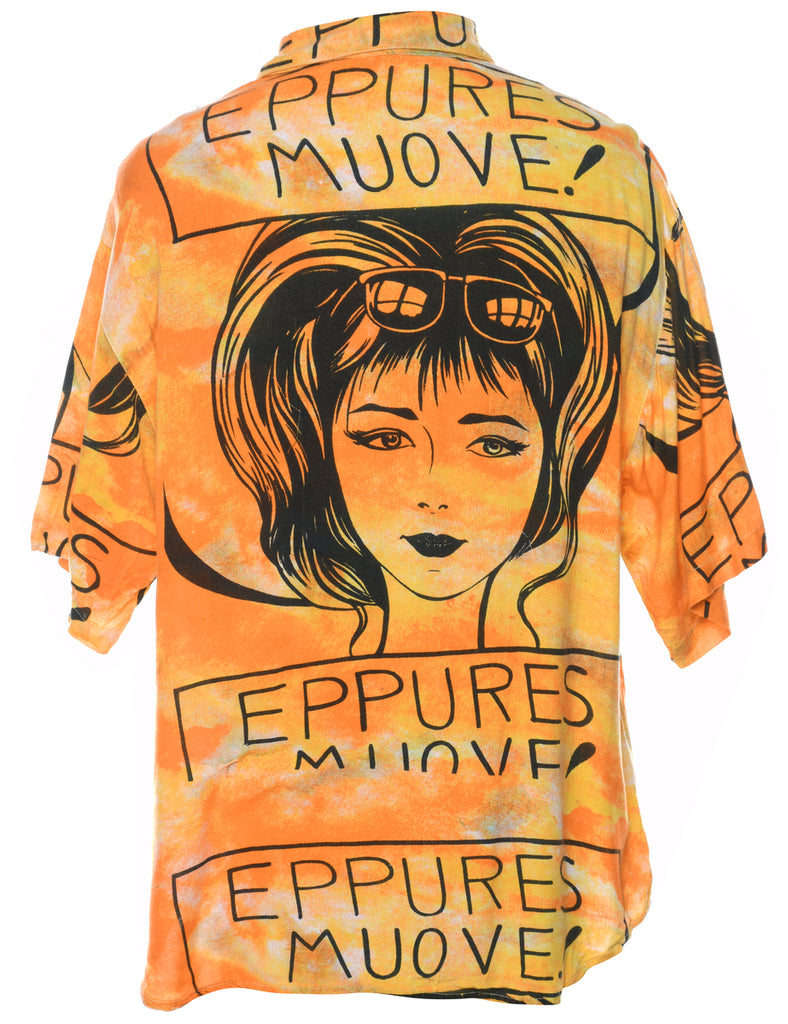 Novelty Print Shirt - L