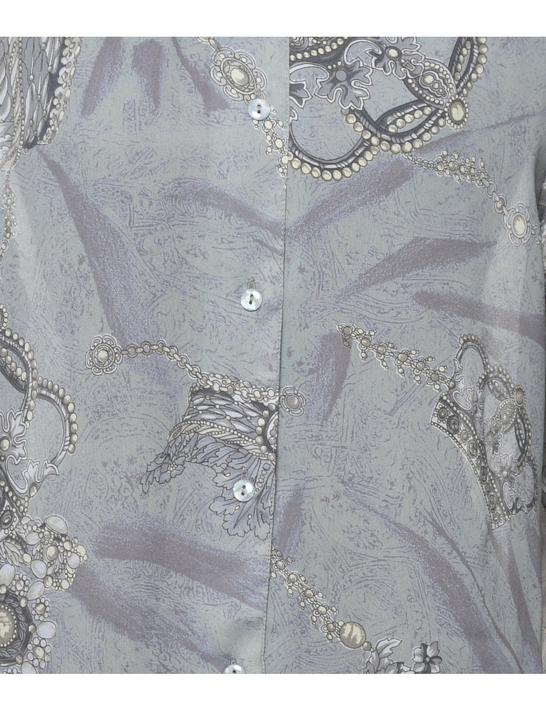 Novelty Print  Shirt - L