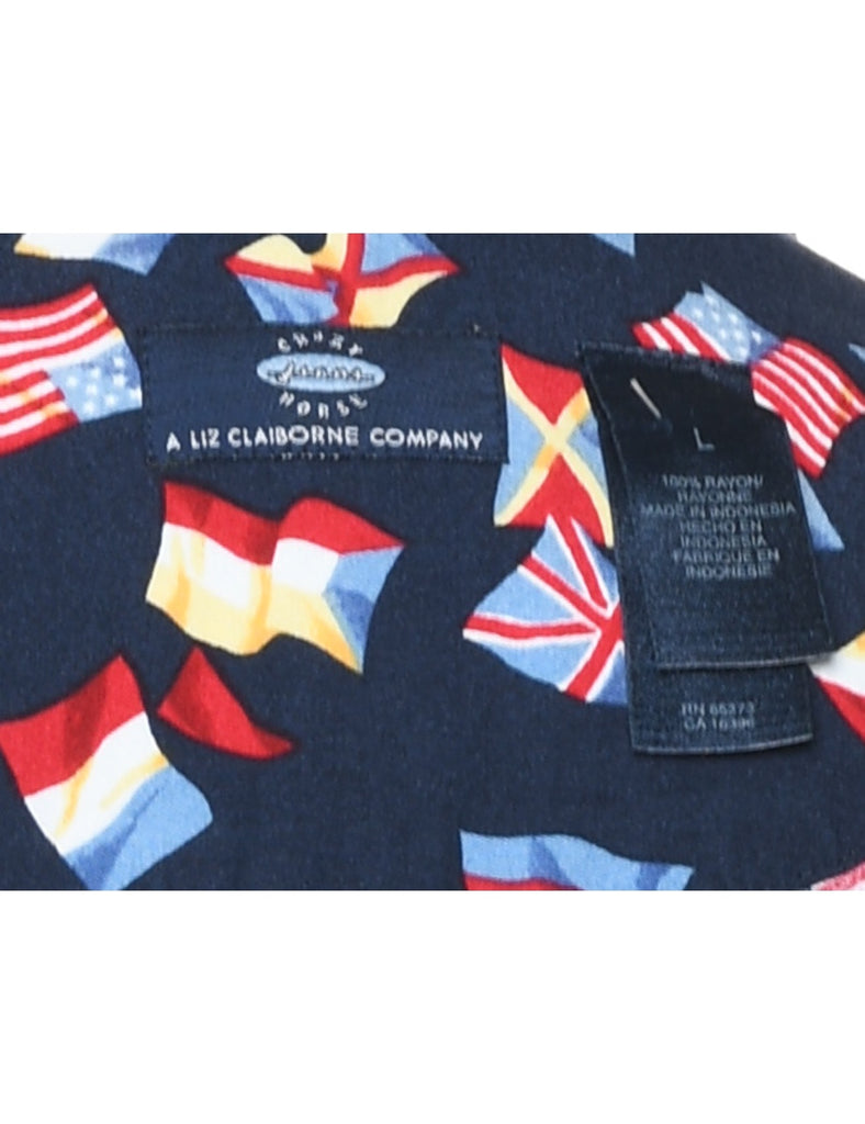 Novelty Print  Shirt - L