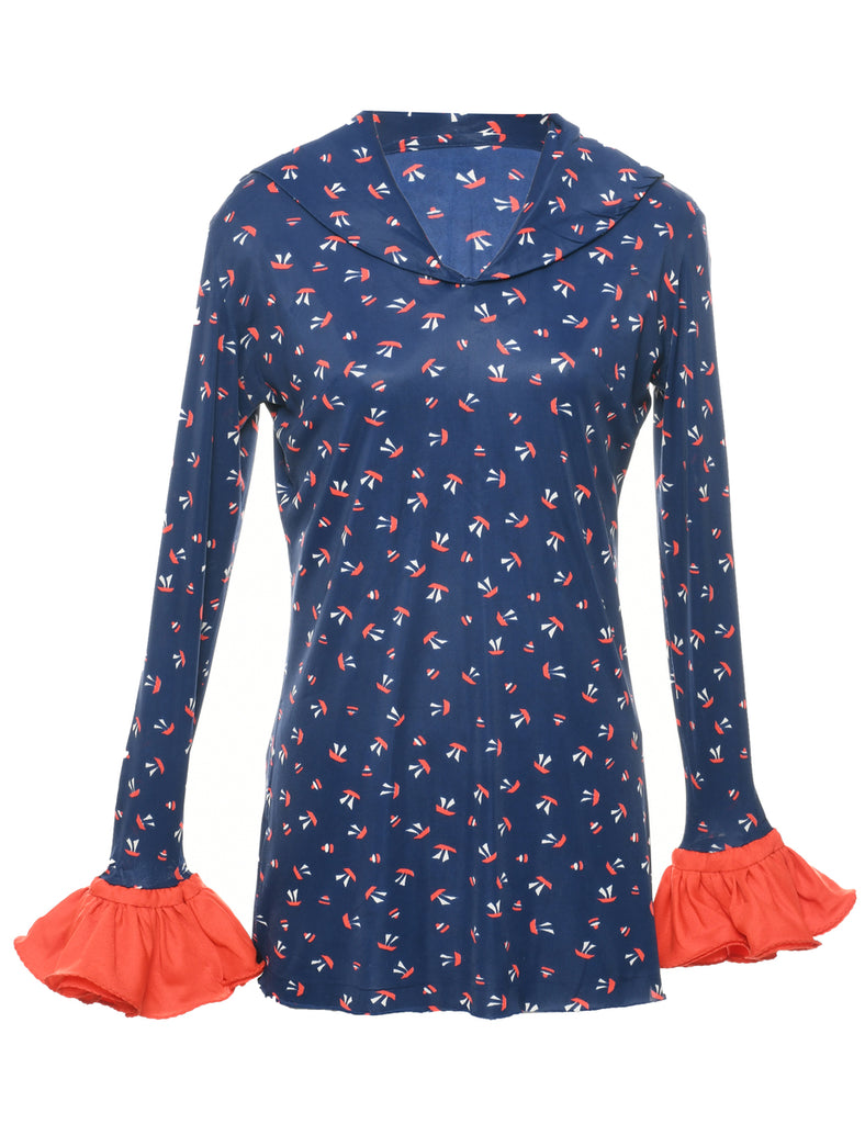 Novelty Printed Top - M