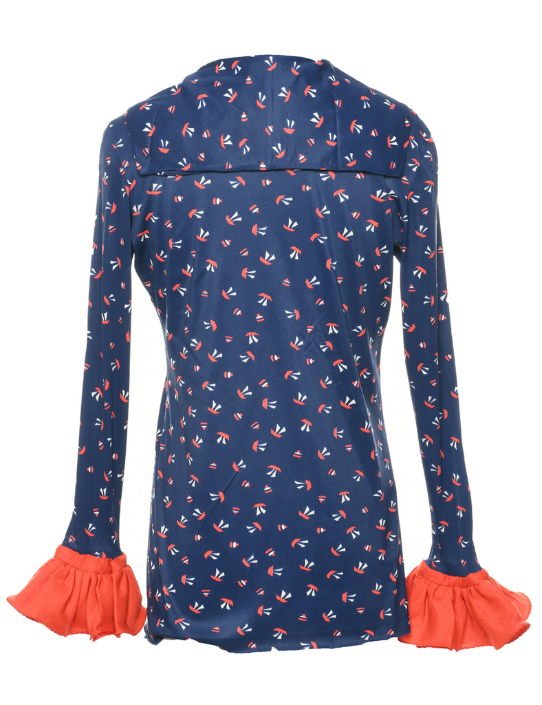 Novelty Printed Top - M