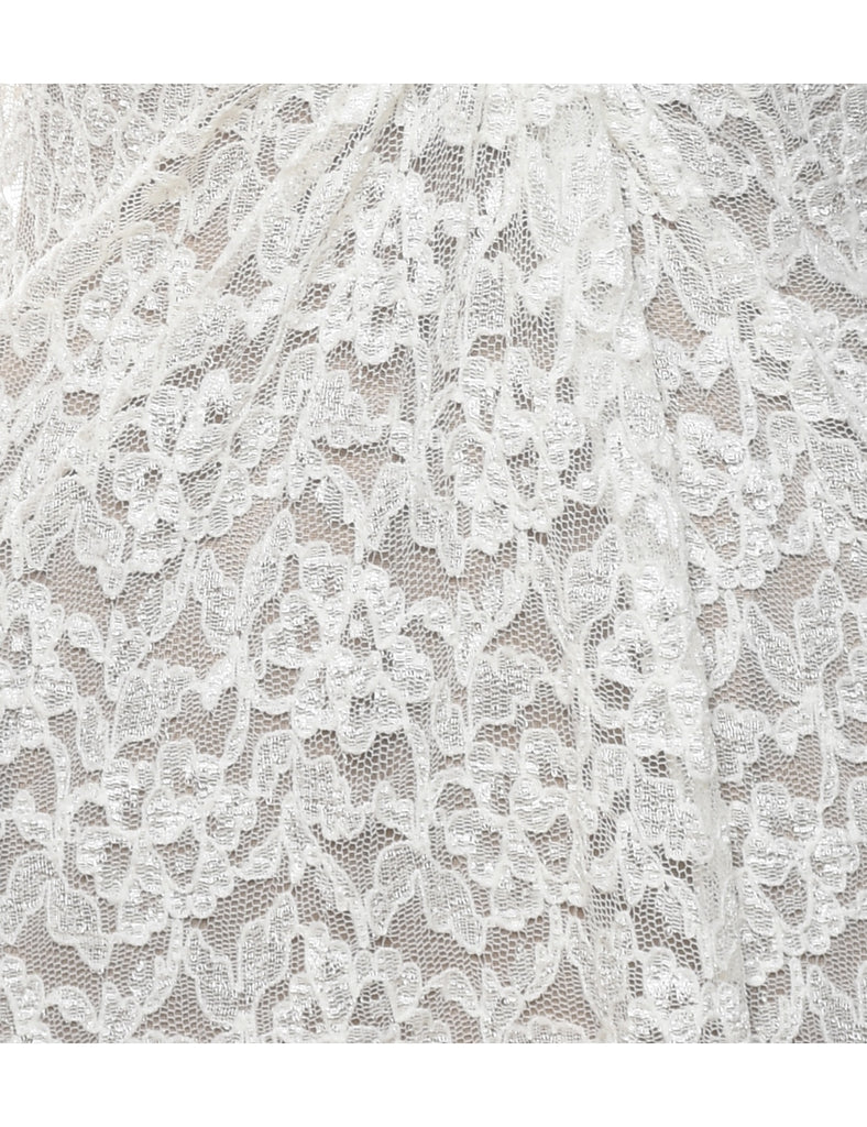 Off White Lace Top - S