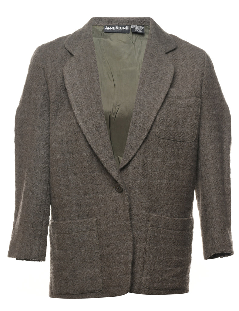 Olive Green Blazer - S