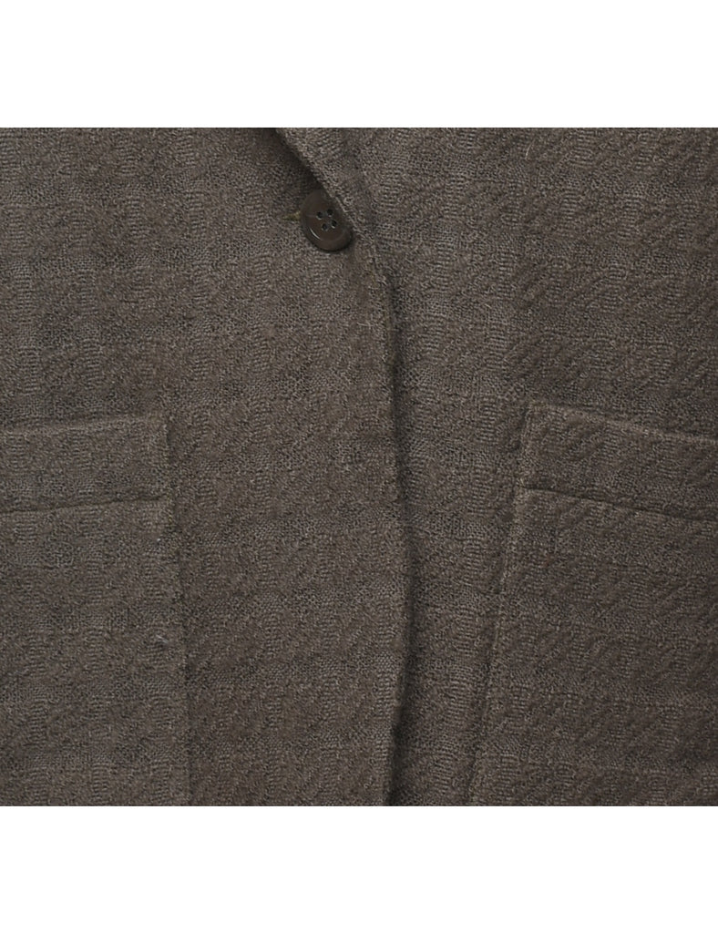 Olive Green Blazer - S