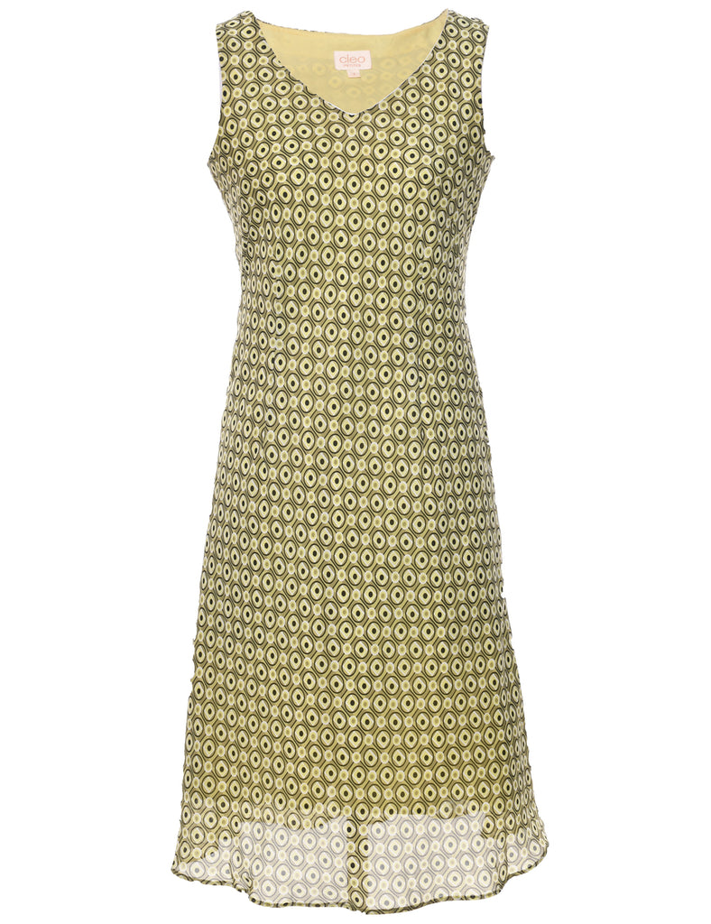 Olive Green Dress - S