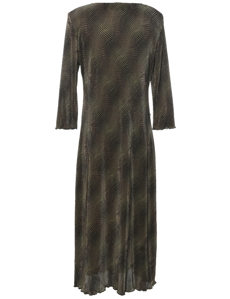 Olive Green Dress - M