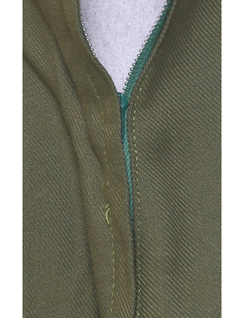Olive Green Dress - M