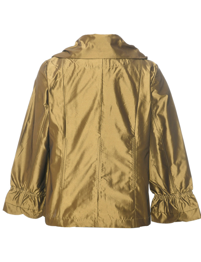 Olive Green Evening Jacket - S
