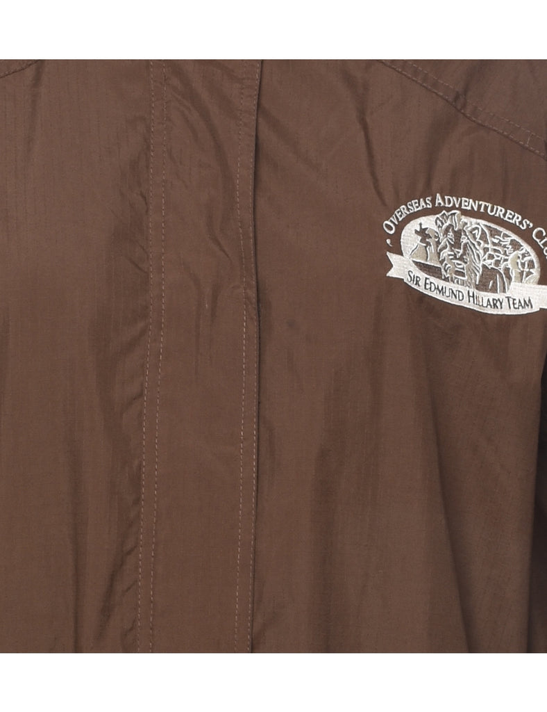 Olive Green Nylon Jacket - L