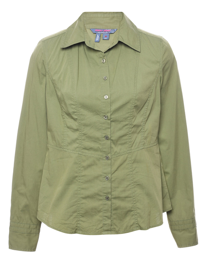 Olive Green Shirt - S