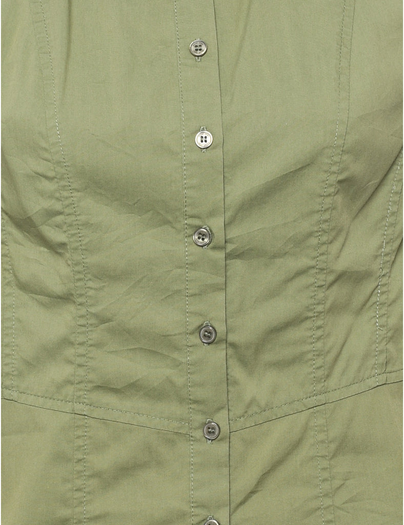 Olive Green Shirt - S