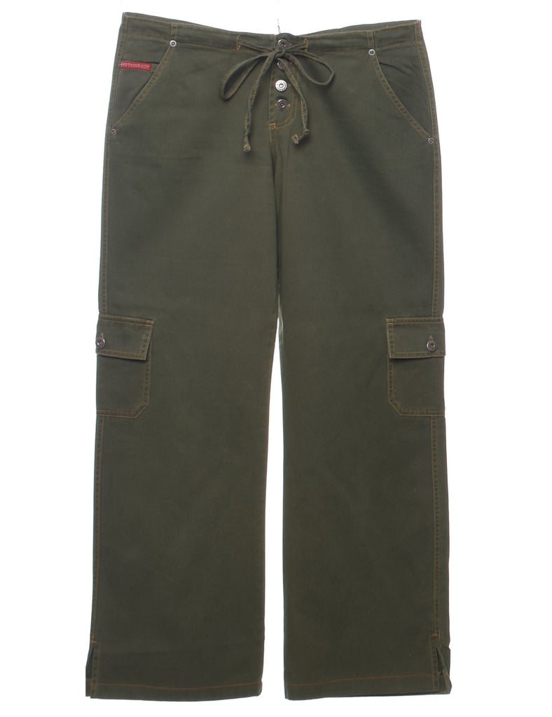 Olive Green Trousers - W35 L33
