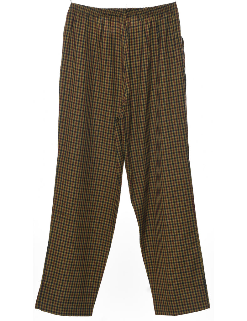 Olive Green Trousers - W32 L30